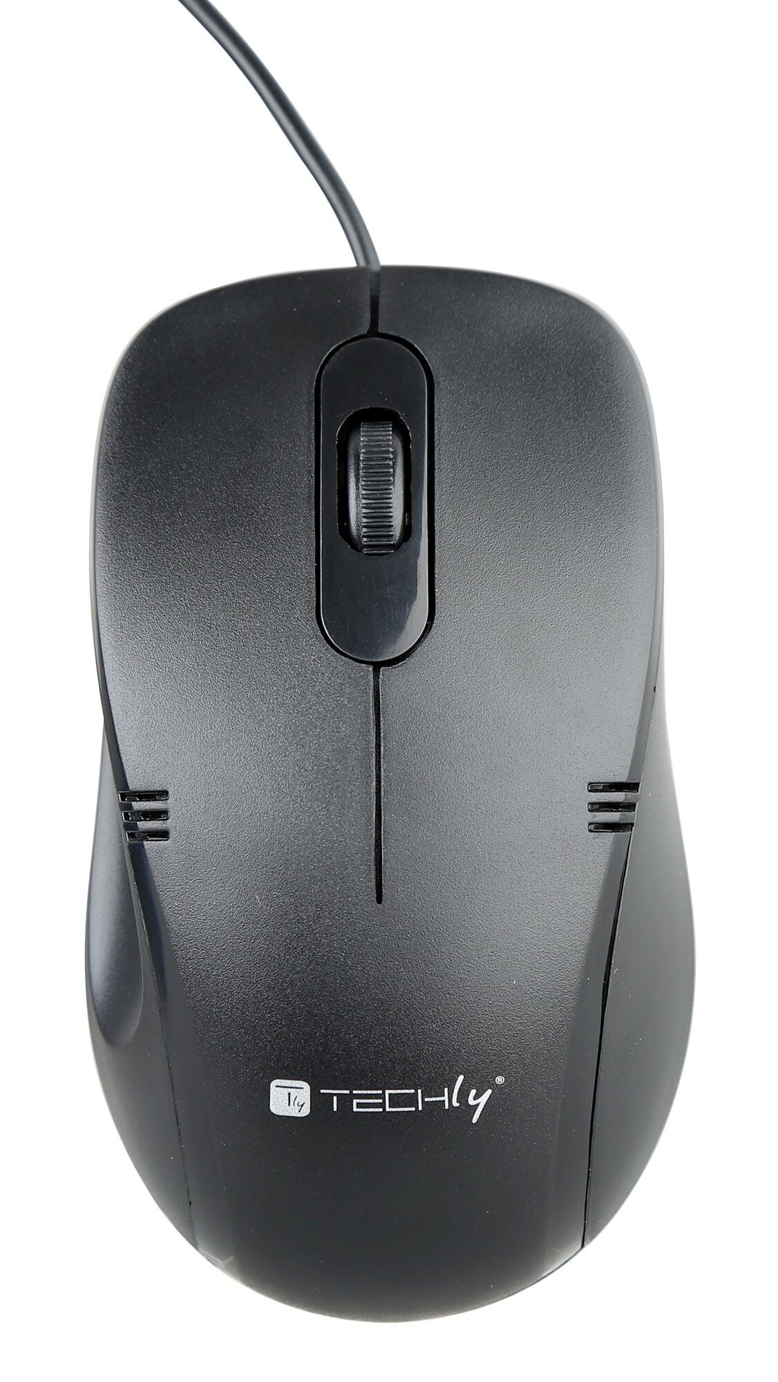 Mouse Ottico USB 1000 Dpi Nero