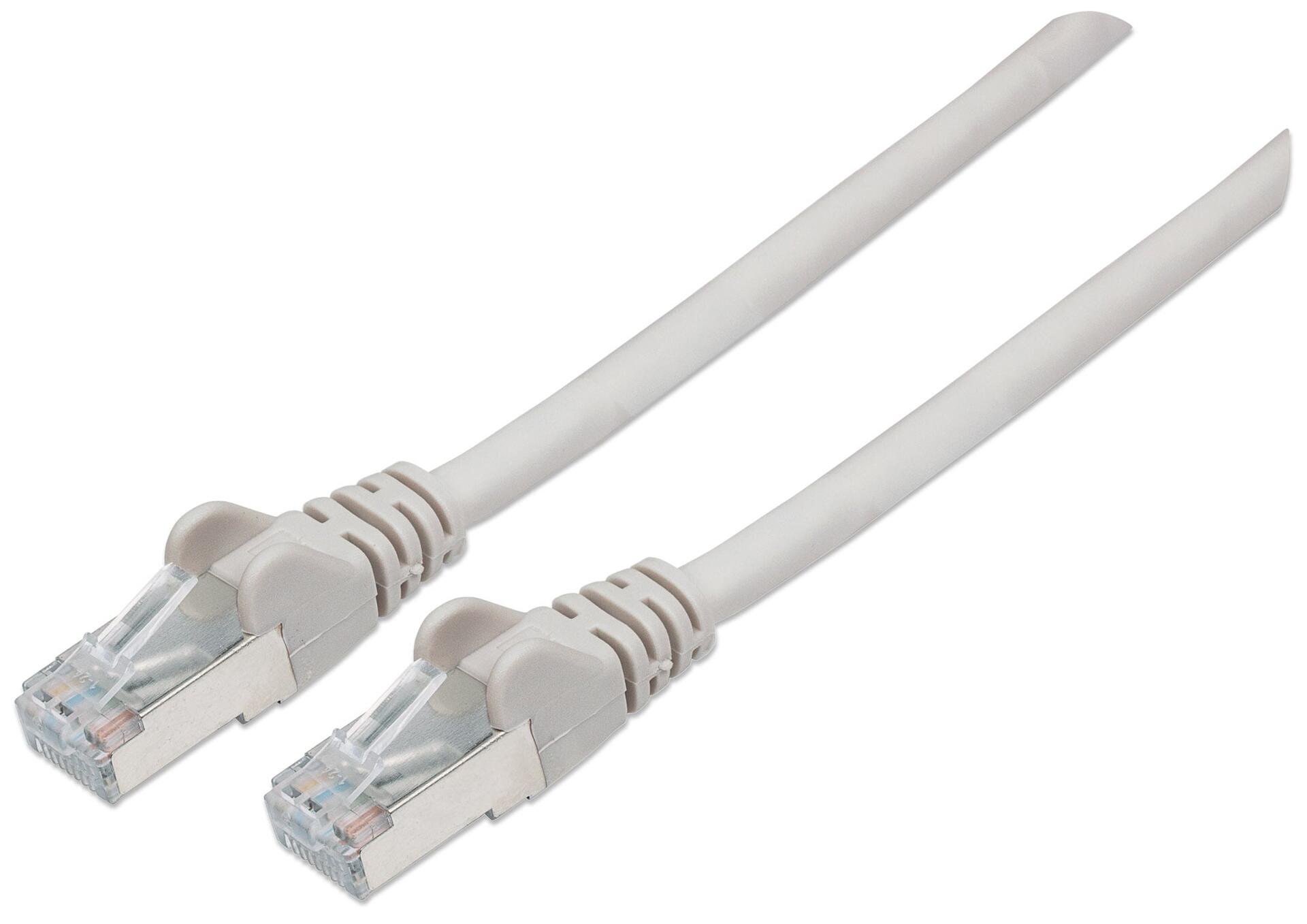 Cavo Patch Cat.7 Plug RJ45 6A S/FTP LSZH 10m Grigio